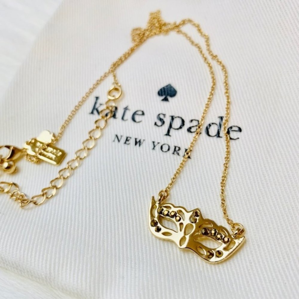 COPY - Kate Spade Dress The Part Masquerade neckl…